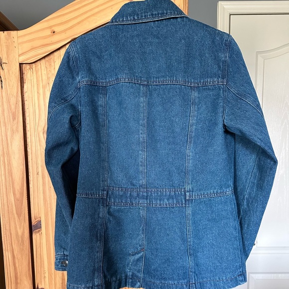 Vintage very flattering denim jacket - Picture 3 of 5